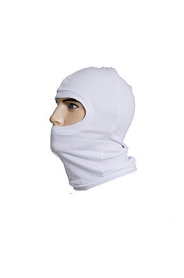 Balaclava Para Kart Branca