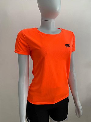 Camiseta Feminina NP Laranja Fluorescente