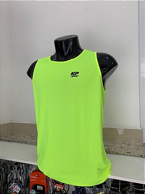 Regata Masculina NP Verde Fluorescente