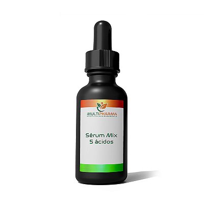 Sérum Mix 5 Ácidos Hialurônicos 30mL
