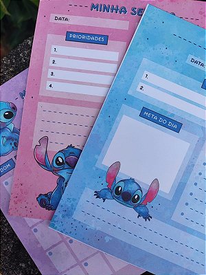 Planner de Mesa Stitch - Importado