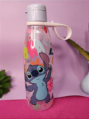 Garrafa Plástica Stitch 530ml - Plasútil