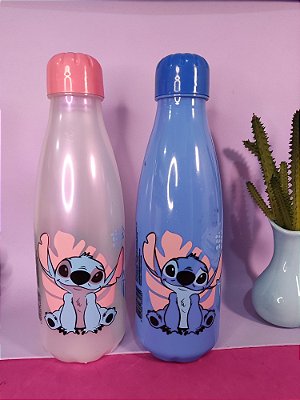 Garrafa Plástica Stitch Paris 600ml - Plasduran