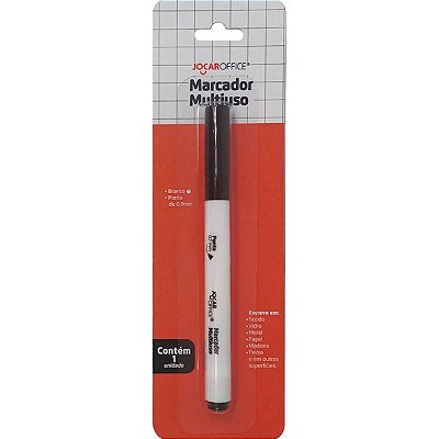 Marcador Multiuso Branco 0.7mm - Jocar Office