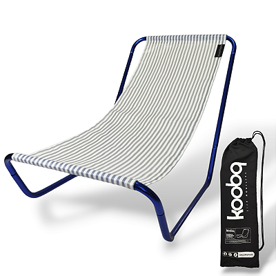 Cadeira de Alumínio Portátil Marocco Blue La Digue - Koobq