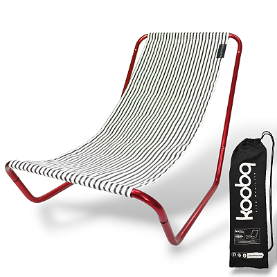 Cadeira de Alumínio Portátil Swiss Red Ibiza - Koobq