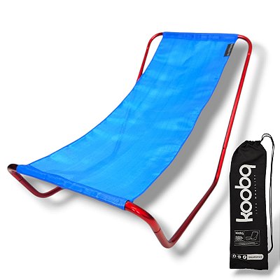 Cadeira de Alumínio Portátil Swiss Red Egremni - Koobq
