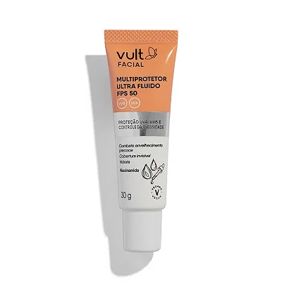 Multiprotetor Solar Facial Ultrafluido FPS 50 Vult