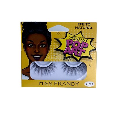 Cílios Postiços Pop Art Miss Frandy