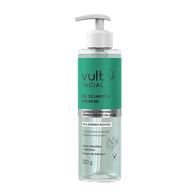 Gel de Limpeza Antiacne Facial Vult
