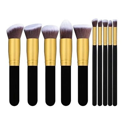 Kit de Pincéis com 10 Peças