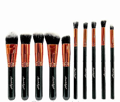 Kit de Pincéis 10 peças Amor Anjo Qualidade Profissional
