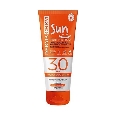 Protetor Solar Sun FPS 30 Dermachem 120G