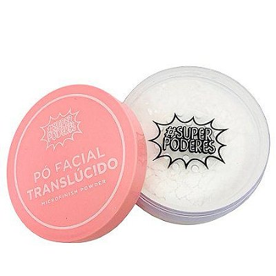 Pó Facial Translúcido Microfinish Powder Super Poderes