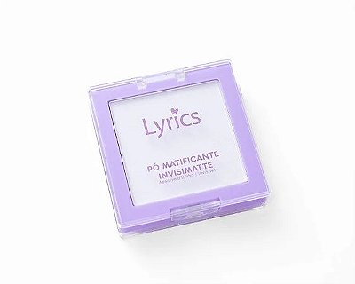 Pó Matificante Invisimatte  Lyrics Cosméticos
