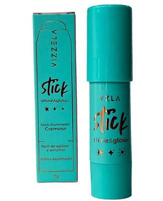 Iluminador Em Stick Shine & Glow Vizzela