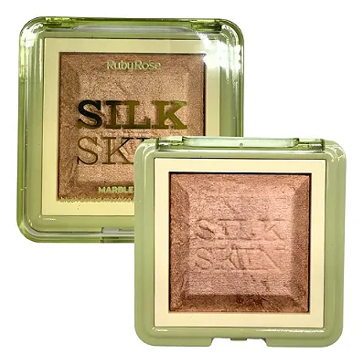 Blush Marble Bloom Silk Skin Ruby Rose