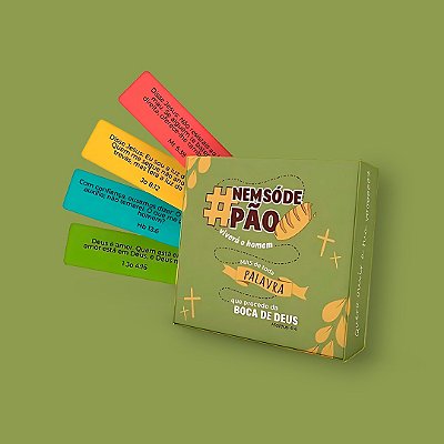 #NEM SÓ DE PÃO