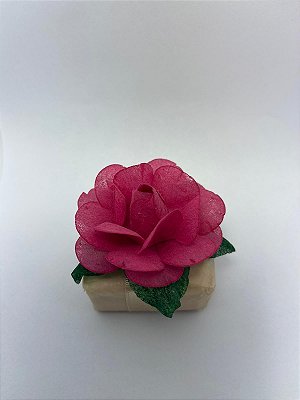 Topo Bem Casado Flor Beijinho 1Und