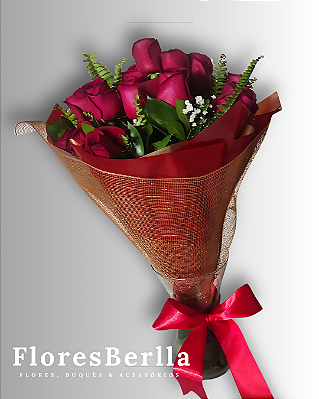 Buquê Especial com 30 Rosas Vermelhas