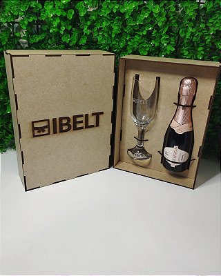 Kit Chandon com Taça Personalizados a laser