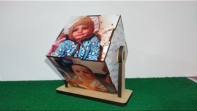 Cubo de fotos giratorio