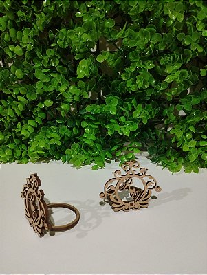 Porta Guardanapo em mdf personalizado com as iniciais dos noivos