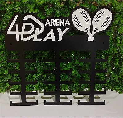 Porta Medalha personalizado com nome, tema, time, logo etc em mdf