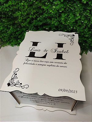 Caixa com Tampa articulada 20x27x15cm