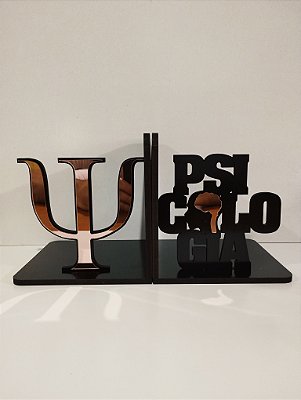 Aparador de Livro Personalizado com simbolo da profissão em acrilico (Fazemos qualquer profissão)