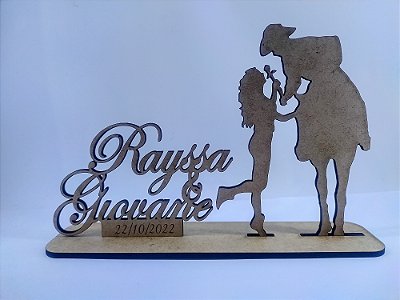 Centro de Mesa para Casamento Country