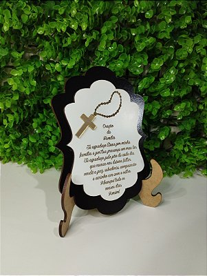 Quadrinho Oração da Família 17cm x 12,5cm