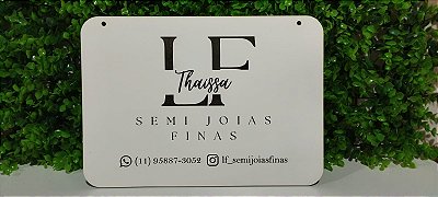 Placa de Porta Personalizado a laser