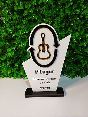 Trofeu personalizado em mdf - Cód. MDF028