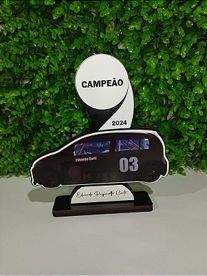 Trofeu personalizado em mdf - Cód. MDF027