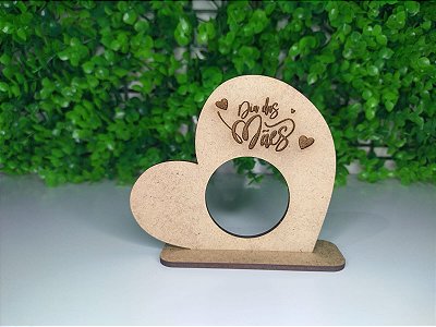 Dia das Mães - Porta bombom formato Coração