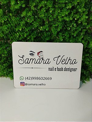 Placa de Porta Personalizado Colorido