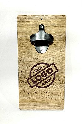 Abridor de Garrafa de Parede Personalizado
