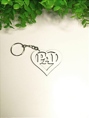 Dia dos Pais - Chaveiros recorte a laser