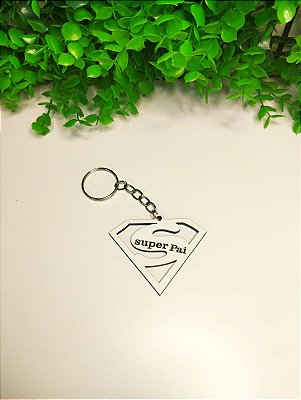 Dia dos Pais - Chaveiros Super Pai