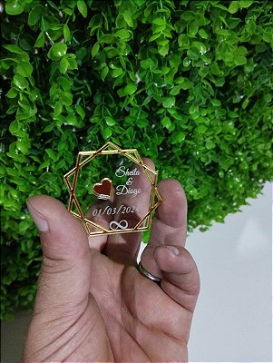 Lembrancinha Casamento em acrilico