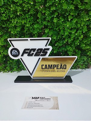 Trofeu personalizado em mdf - Cód. MDF035