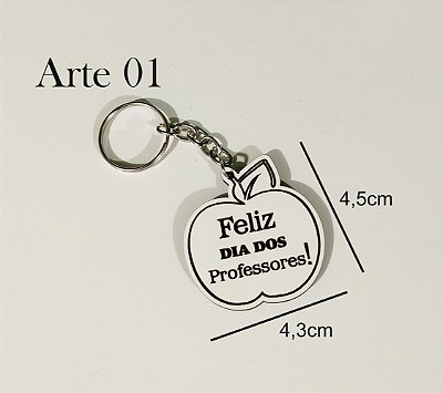 Dia dos Professores - Chaveiros