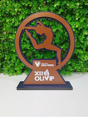 Trofeu personalizado em mdf - Cód. MDF039
