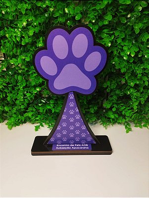 Trofeu personalizado em mdf - Cód. MDF040