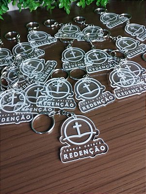 Chaveiro em acrilico Personalizado a laser