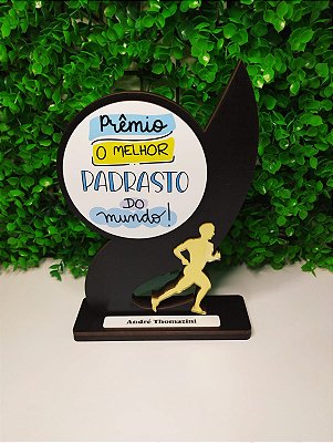 Trofeu Prêmio Melhor Pai/Padrasto - Cód. 050
