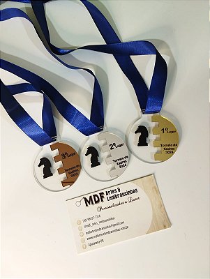 Medalhas em mdf Cód. M04