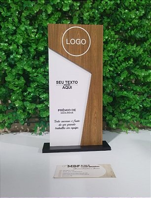 Trofeu personalizado em mdf - Cód. 055