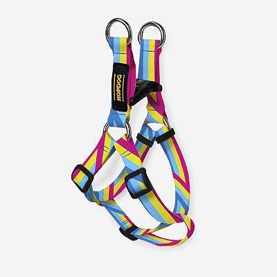 Peitoral Step-In Rainbow